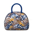 thumbnail image 3 of Tropical Plant Lunch Bag for Women – Colorful Botanical Pattern, Insulated and Leakproof Tote for Summer, Work, or Beach Vacation, 3 of 4