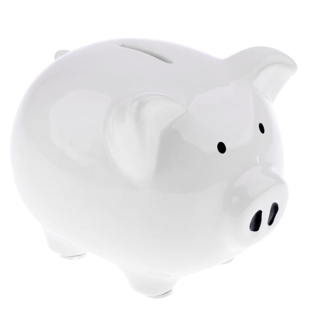 1pc Cartoon Ceramic Kids gy Bank Saving Cash Funny Gift M-
