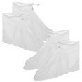 thumbnail image 1 of SHOWERORO 2 Pairs Rain Protector for Shoes TPU Silicone Waterproof Slip Resistant XXL, 1 of 8