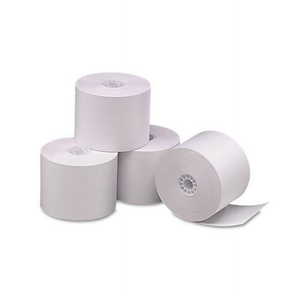 2.25 in. x 150 ft. Direct Thermal Printing Thermal Paper Rolls, White - Pack of 12