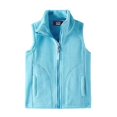 thumbnail image 2 of LittleSpring Toddler Boy Fleece Vests Zipper Solid Sky Blue 4T, 2 of 4