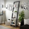 thumbnail image 4 of Furniture of America Kente Contemporary Wood 5-Shelf Pier Cabinet in Gray, 4 of 5