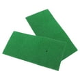 thumbnail image 1 of Minkissy 2Pcs Lightweight Golf Turf Mat Green Nylon Eva for Golf Swing Training, 1 of 5