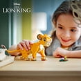 thumbnail image 4 of LEGO Disney Simba the Lion King Buildable Toy for Kids, - Fun Birthday Gift for Ages 6+ - 43243, 4 of 6