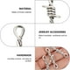 thumbnail image 4 of 60 piezas de dijes para pulseras y collares, accesorios para hacer bisutería, 4 of 7