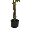 thumbnail image 5 of Christopher Knight Home 69" Artificial Ficus Tree in Black Plastic Pot, Pre-Potted Faux Greenery Tree for Home Decor, 5 of 9
