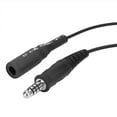 thumbnail image 5 of Durable U92a Helicopter Headset Headphone Replacement Cable 3.0 Spring Coiled, 5 of 8