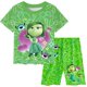 thumbnail image 3 of Disney-Pijama de manga corta para niños y niñas, conjunto de 2 piezas con Top y pantalones cortos de dibujos animados, periféricos de animación, 3 of 5