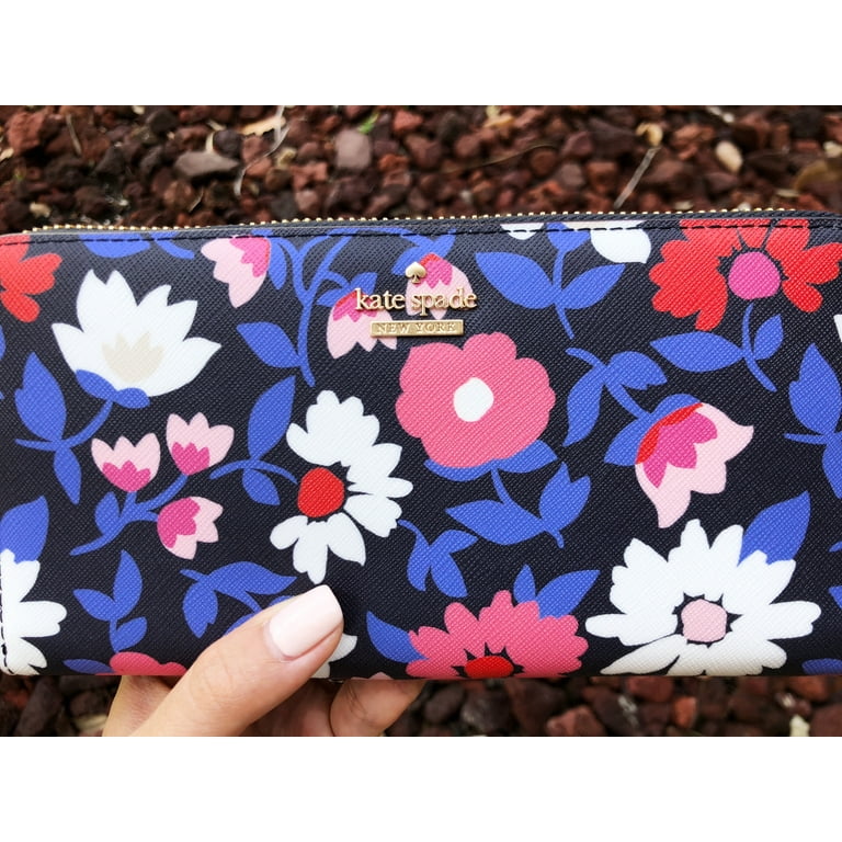 Kate Spade Cameron Street Daisy Lacey Zip Around Wallet