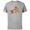 Athletic Heather, variant on Mandalorian & Grogu Christmas Gingerbread Cookies - Short Sleeve Cotton T-Shirt for Adults - Customized-Black