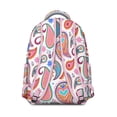 thumbnail image 3 of Ethnic Paisley Ornament Students Backpack Lightweight Bohemian Vintage Floral School Bag with Colorful and Artistic Pattern, 3 of 6