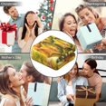 thumbnail image 5 of Tropical Fruit Pineapple Wearable Blanket Hoodies for Women Men Adults Pineapple Lovers Soft Lightweight Splashing Juice Pineapples Hooded Blankets for Couch Bed Decor 50x60 Inch, 5 of 5