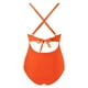 thumbnail image 4 of WILLBEST Traje de Baño Corto para Mujer, Traje de Baño de Cintura Alta con Recortes, Cruzado con Lazo En La Espalda, Traje de Baño de 1 Pieza, 4 of 4