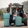 thumbnail image 5 of imerelez Luggage Sets 6 Piece with Duffel Bags, Hardside Expandable Suitcases with Spinner Wheels, Misty Blue, 5 of 6