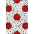 thumbnail image 5 of Coolnut Room Darkening Window Curtains Drapes Watermelon and Seeds Thermal Insulated Grommet Blackout Curtains 84x55 in 2 Panels, 5 of 6