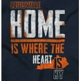 thumbnail image 2 of Home Where the Heart Is Kentucky Hoodie Sweatshirt Women Men Brisco Brands S, 2 of 6