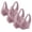 Navy, variant on Gymayou 3 Pack Women Front Closure Wireless Lace Bra hin Breathable Full Coverage Beauty Back Bralette Wide Comfort Strap No Underwire Everyday Lingerie Beige L