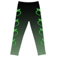 thumbnail image 3 of Tiijoy Girls St. Patrick's Day Athletic Leggings Soft Stretch Tights Pants, Sizes 1-12, 3 of 4