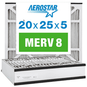 Aerostar 20x25x5 MERV 8 Pleated Replacement Air Filter for Trion Air Bear 229990-102, 2 Pack
