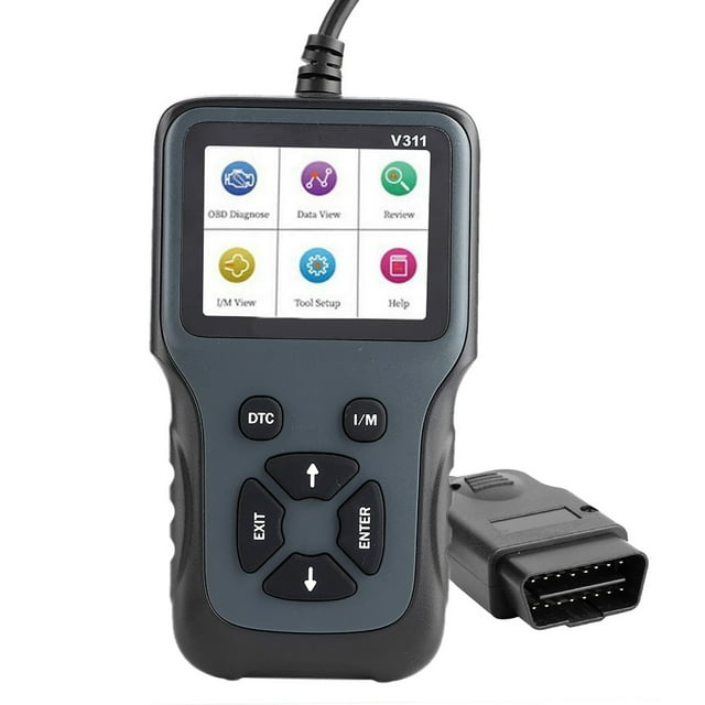 Escáner OBD2 V311 de 8-36 V con lector de códigos de avería para coche, pantalla a color, herramienta de diagnóstico automotriz