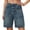 Sky Blue, variant on Jean Shorts for Knee Length Women Stretchy Straight Leg Pocket High Waisted Denim Shorts Baggy Jorts Loose Fit Streetwear