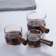 thumbnail image 1 of 1 Espresso Cup 75ml Triple Kettle Barista Single Spout Cup With Wooden Handle ZefeiWu 8390605280030, 1 of 1