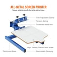 thumbnail image 6 of VEVOR Screen Printing Machine, 1 Color 1 Station Silk Screen Printing Press, 21.2x17.7in Screen Printing Press, Double-layer Positioning Pallet, Adjustable Tension for T-shirt DIY Printing, 6 of 10