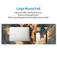 thumbnail image 5 of Rocae Cloud Rainbow Winged Dog for Gaming Mouse Pad, Mouse Pad Large, Office Computer Keyboard Mousepad, Keyboard and Mouse Pad with Stitched Edges,31.5 x 11.8 in, 5 of 5