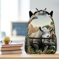 thumbnail image 5 of Lightweight Backpack Abstract Rhinoceros School Bag Travel Laptop Daypack for Men Women Casual Rucksack, 5 of 6