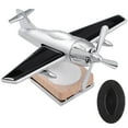 thumbnail image 5 of WHAMVOX  Solar Plane for Car Freshener Diffuser Stylish Airplane Decor Miss Man Silver, 5 of 8