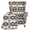 Geometric Color Block, variant on HELLHERO Stretch Polyester 2-Piece Wing Chair Slipcovers for Bedroom, Soft Removable Wingback Chair Cover, Glamorous Astrology Theme