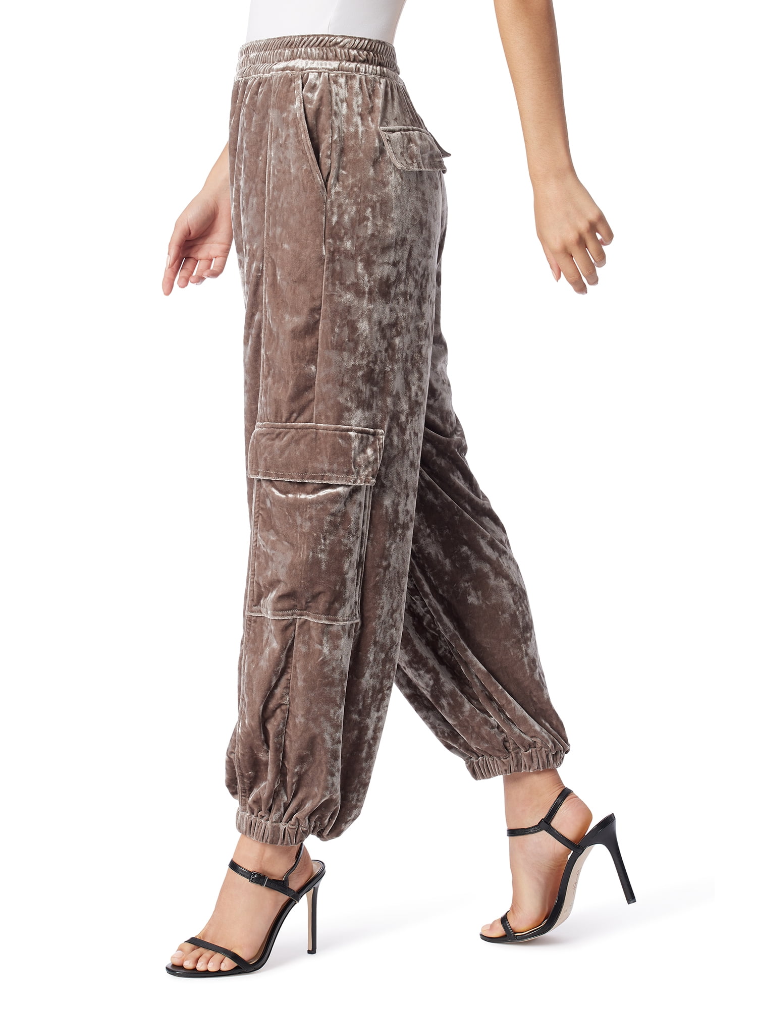Jessica Simpson Women's Mid Rise Cargo Pants, Sizes XS-XL