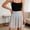 Light Gray, variant on Women's Ballet Dance Skirt Soft Mesh A-Line Short Tutu Elastic Waist Wrap Skirt for Dance Practice Performance Gymnastics Classical Dance Wear