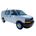 thumbnail image 5 of Stationary Passenger Right Side Rear Hinged Door Window Door Glass Compatible with Chevrolet Express/GMC Savana 1996-2025 Models, 5 of 9