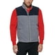 thumbnail image 1 of Chaleco Tommy Hilfiger de forro polar para hombre, color azul marino y gris claro, XL, 1 of 3