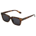 thumbnail image 2 of Time and Tru Women's Square Tort Sunglasses, 2 of 3