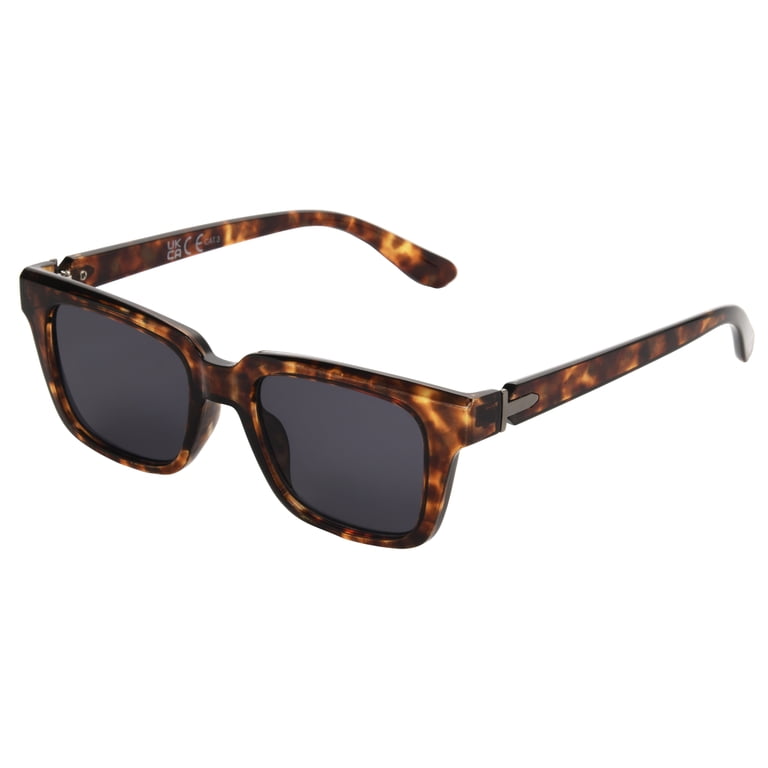 LumiSyne Polarized Sunglasses - Square Frame Tortoise Shell, UV400 Protection For Driving & Outdoor 3 thumbnail image