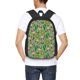 thumbnail image 4 of Balery Vintage Sugar Skull Mochila para hombre y mujer - Tela Oxford 600D resistente - Gran capacidad, resistente al agua, ideal para la escuela, viajes y senderismo, 4 of 6
