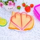 thumbnail image 3 of Almuerzo Diy Sandwiches Cortador Molde Alimento Corte Die Pan Galletas Molde (Amor, 3 of 8