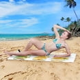 thumbnail image 5 of Coolnut Beach Towels Gnomes Autumn Camping Towels Sunflower Bee Sand Free Beach Towel, 30"x60" Large Beach Towels Quick Dry Bath Travel Towels Pool Yoga Beach Mat for Men Women, 5 of 6