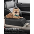 thumbnail image 2 of Center Console Cover for Ford F150 2004-2014/Expedition 2007-2014, Middle Console Armrest Cover for Lincoln Mark LT 2006-2008, Black Leather Car Accessories Interior, 2 of 6
