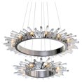 thumbnail image 1 of CWI Lighting Thorns 23 Light Chandelier With Polished Nickel Finish, 1 of 2