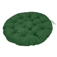 thumbnail image 4 of Cojín de asiento tipo cesta colgante, cojín de hamaca, resistente al agua, redondo, ligero, para patio, jardín, camping, interior Verde 40cm, 4 of 9