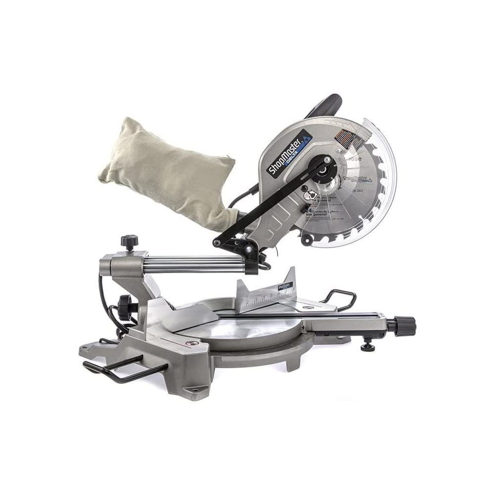 Delta Shopmaster 120V 15A 10In Compound Sliding Miter Saw