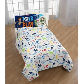 Twin Toy Story Disney Bed In A Bag Comforter Set W Fitted Sheet