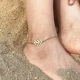 thumbnail image 2 of Angel Number Bracelets For Women Old English Stainless Steel 111 222 333 444 999 Foot Bracelet Anklets Beach Boho Jewelry Gift, 2 of 5