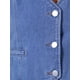 thumbnail image 5 of Conjunto de 2 piezas de chaleco de mezclilla y jeans de mujer INSPIRE CHIC 2XL azul, 5 of 5