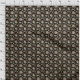 thumbnail image 4 of oneOone Polyester Spandex Black Fabric Floral Sewing Material Print Fabric By The Yard 56 Inch Wide, 4 of 4