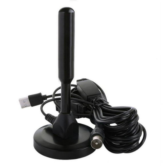 MesaSe Indoor USB Antenna TV Digital HD 1080P 4K 200 Mile Range Skywire TV 16ft Coax Cable