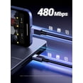thumbnail image 4 of Cable USB C UGREEN 100W Negro Carga Rápida PD 3.0 2M Compatible con MacBook Air para Hombre, 4 of 8